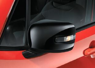 Jeep Renegade Set Spiegelkappen Kühlergrill schwarz glänzend Originalzubehör