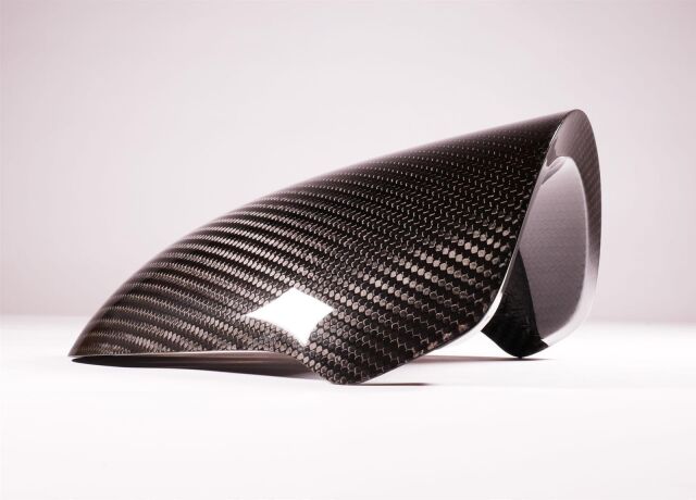 Abarth 500 595 Tacho Cover Carbon