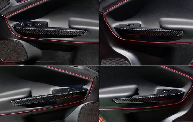 Alfa Romeo Giulietta Innentürverkleidung Carbon