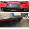 Alfa Romeo 4C Koshi Diffusor Flaps Carbon matt