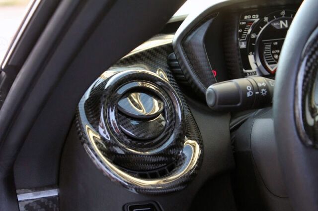 Alfa Romeo 4C Lüftungsdüsen Kunststoff Armaturenbrett Cover Carbon