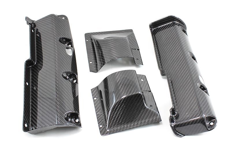 Alfa Romeo 4C Gurtabdeckung Cover Carbon