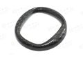 Abarth Grande Punto Emblem Heck Cover Carbon