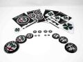 Alfa Romeo 3D 2er Set Aufkleber Logo Originalzubehör