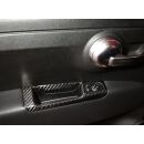 Abarth 500 595 Koshi Griffmulde innen Cover Carbon