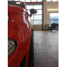 Abarth Alfa Fiat 15mm SCC Spurverbreiterung Set silber eloxiert