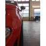 Italo-Welt Abarth Alfa Fiat 15mm Spurverbreiterungen Set silber eloxiert