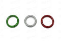 Alfa Romeo Giulietta Regler Mittelkonsole Cover tricolore Carbon