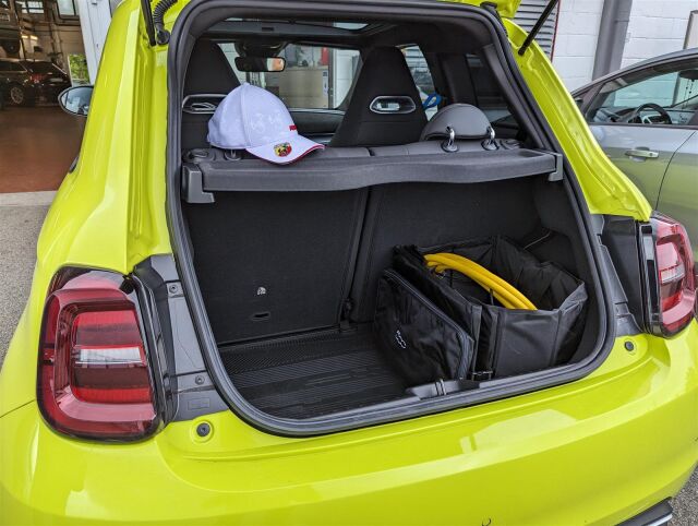 Fiat 500 Gepäckbox Originalzubehör
