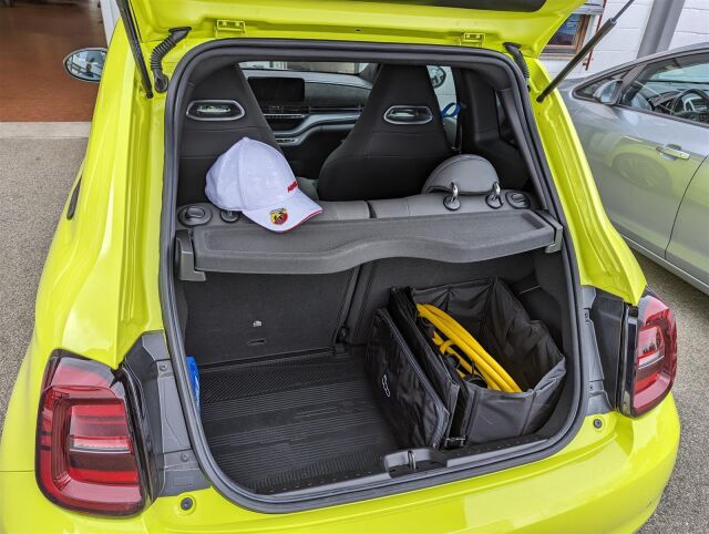 Fiat 500 Gepäckbox Originalzubehör