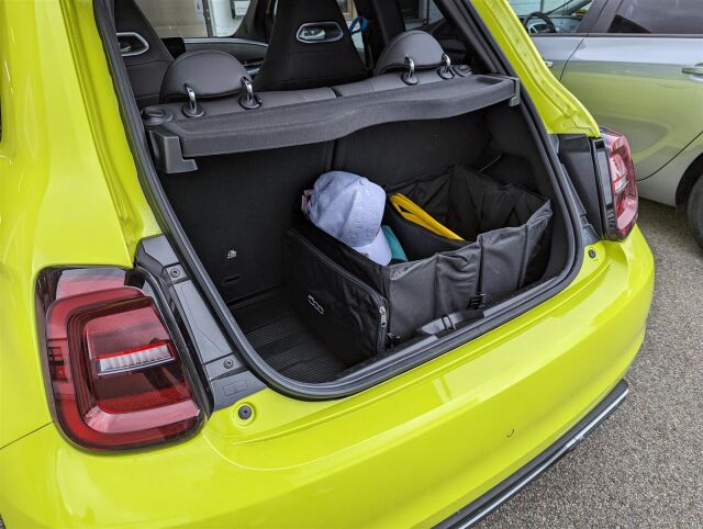 Fiat 500 Gepäckbox Originalzubehör