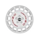 OZ Alufelge RALLY RACING 7x17 RACE WHITE RED LETTERING