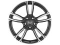 73 Alufelge 8x19 ET35 Gloss Dark Grey Full Polished