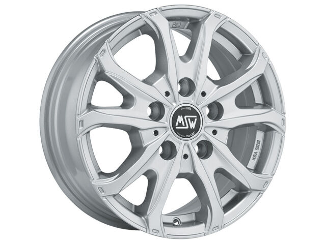 48 VAN Alufelge 7x17 ET68 Full Silver
