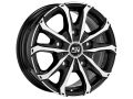 48 VAN Alufelge 7x17 ET68 5x130 Gloss Black Full Polished