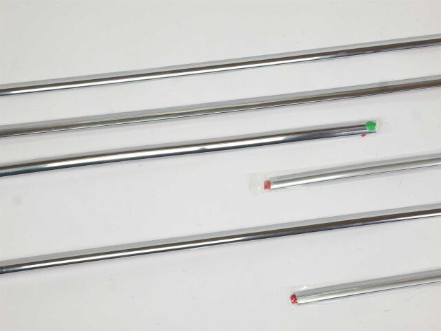 Fiat 500e 3+1 Set Zierleisten chrom Originalzubehör
