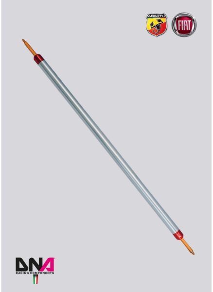 Abarth 500 595 DNA Racing Heckstrebe Carbonstahl
