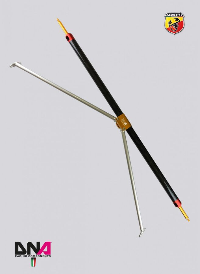 Abarth 500 595 Kreuzstrebe Carbon
