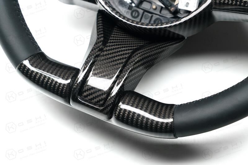 Alfa Romeo Giulia Stelvio QV Lenkradcover unten kurz Carbon
