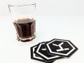 Koshi Carbon Bierdeckel Untersetzer