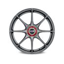 Alfa Romeo Abarth Fiat OZ Alufelge FORMULA HLT 4F 7x17 ET37 GRIGIO CORSA