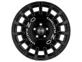 RALLY RACING Alufelge 7x17 ET37 Gloss Black Silver Lettering