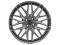 50 Alufelge 7x17 ET37 Matt Gun Metal Full Polished