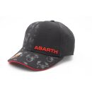 Abarth Baseball Cap schwarz Netzeinsatz Original Merchandising
