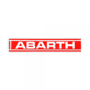 Abarth Schriftzug 3D Aufkleber 10cm Original Merchandising