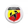 Abarth Logo rund 3D Aufkleber Original Merchandising 50mm