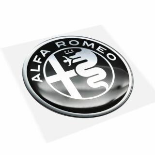 BLACK EDITION Italien Italy 3D Gewölbt Emblem Sticker Aufkleber in