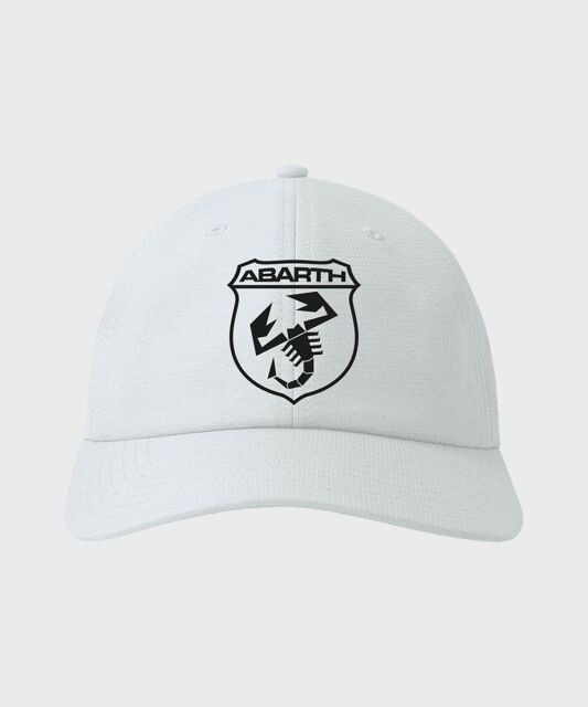 Abarth Baseball Cap Skorpion weiß Original...