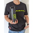 Abarth T-Shirt Acid Green Schriftzug Originalmerchandising