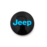Jeep Avenger Radkappe Logo blau Mopar Originalzubehör