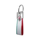Fiat Schlüsselanhänger Tricolore Logo rot...