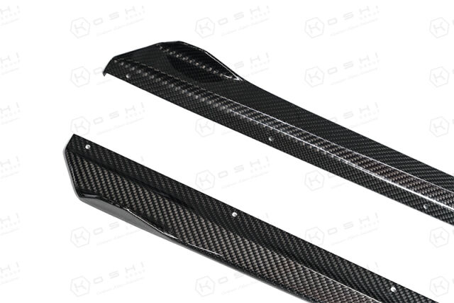 Alfa Romeo Giulia QV Seitenschweller Carbon Italien Flag...