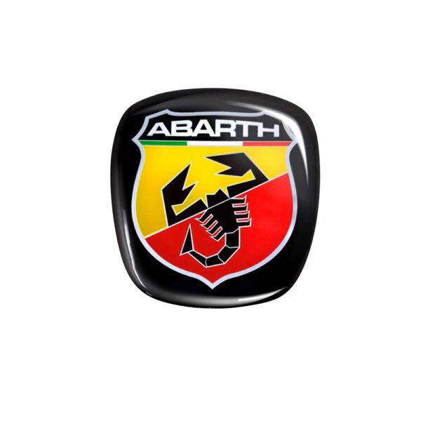 Abarth Logo außen 3D Aufkleber Originalzubehör
