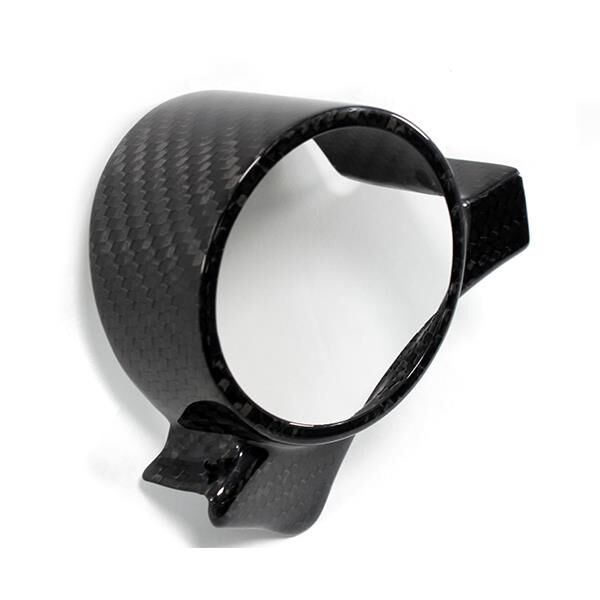 Abarth 595 Ladedruckanzeige Competizione Logo Cover Carbon