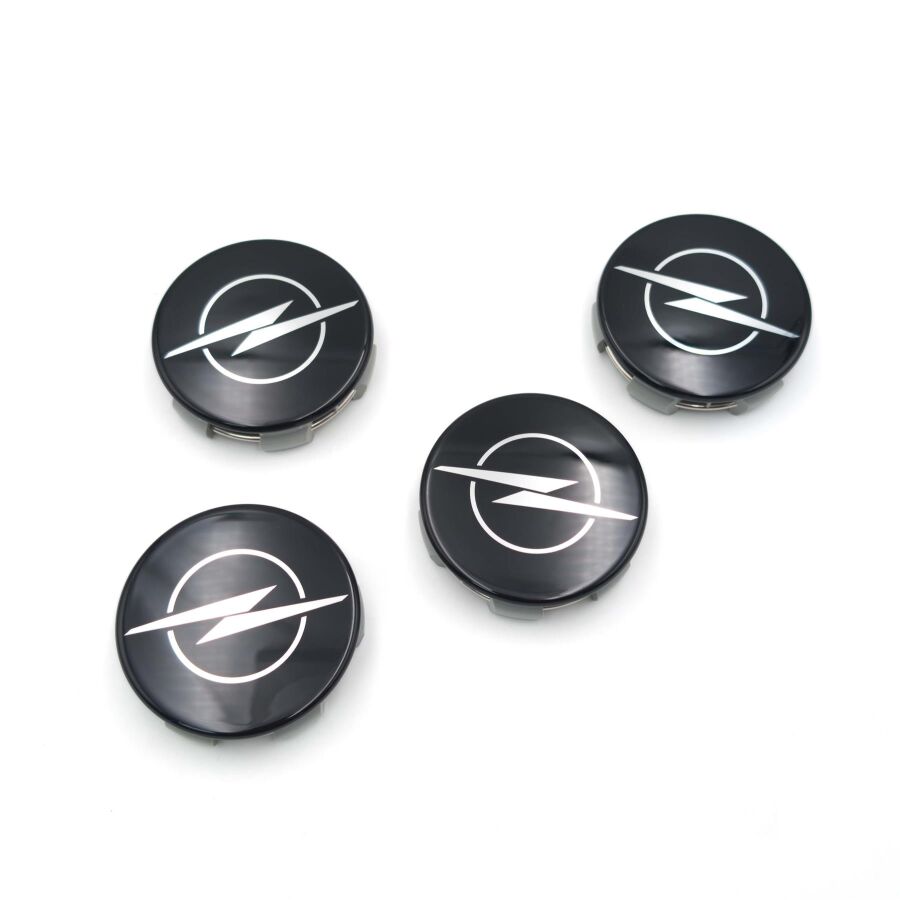 Opel Radnabendeckel Set schwarz Originalzubehör