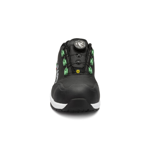 Abarth Safety Skorpion Basso S3 Sicherheitsschuhe schwarz grün