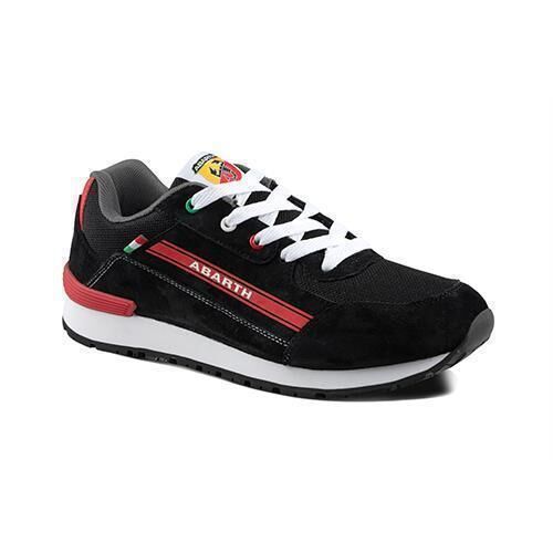 Abarth Competizione 02 Freizeitschuhe schwarz rot