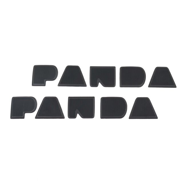 Fiat Grande Panda Schriftzug Gummi Schutz Mopar...