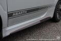 Abarth 500 595 Zusatz-Seitenschweller Carbon