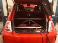 Abarth 500 595 Kreuzstrebe Carbonstahl für Abarth MIT Rücksitzbank