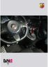 Abarth 695 Style Schaltknauf rot DNA Racing