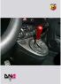 Abarth 695 Style Schaltknauf rot DNA Racing
