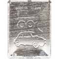 Fiat 500 Italian Blechschild 15x20cm Original Merchandising