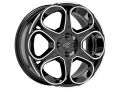 83 Alufelge 8x19 ET32 4x108 Gloss Black Full Polished