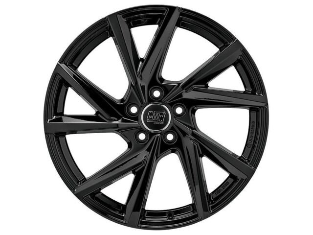 80 Alufelge 7x17 ET20 Gloss Black