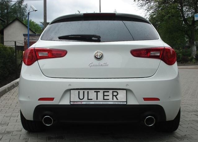 Alfa Romeo Giulietta 940 Edelstahl Sportauspuff 100mm 1.4 Turbo (77/88/110/125kw) und 1.6MJTD (77/88kw)